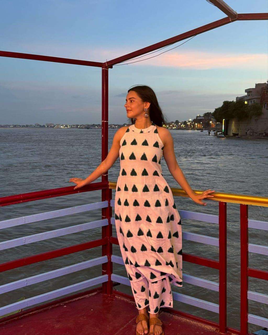 Effortless Beauty ? Women's Floral Cotton Dress with Printex (L) - Image 2